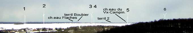 l'horizon vu du nord de Fraire