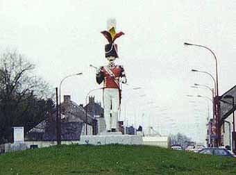 Le monument du Marcheur, au Bultia
