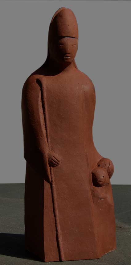 La statuette en détail